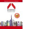 'the standard of quality' - Arabtec Construction LLC