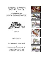 Katoomba Charrette Outcomes Report - Blue Mountains City Council