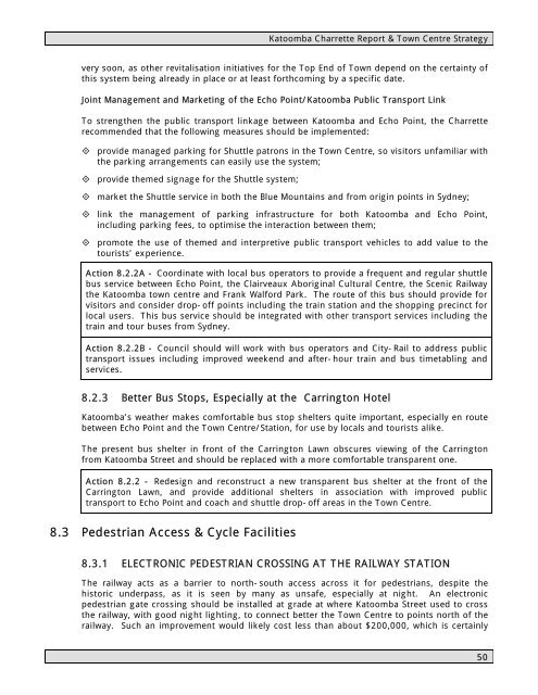 Katoomba Charrette Outcomes Report - Blue Mountains City Council