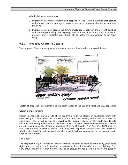 Katoomba Charrette Outcomes Report - Blue Mountains City Council