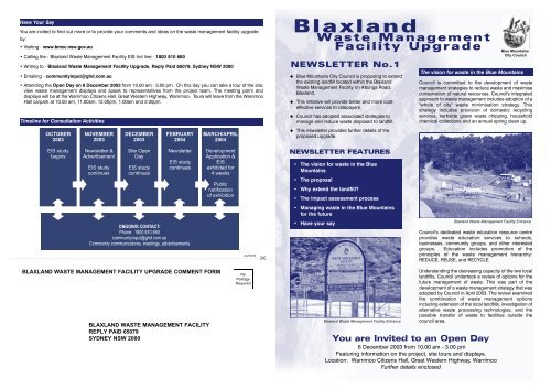 Blaxland - Blue Mountains City Council