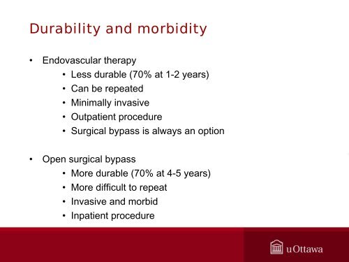 Peripheral Endovascular Therapy