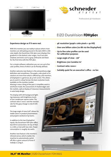EIZO DuraVision FDH3601 - mini VR-Wall