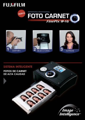 La impresora FinePix IP-10 incorpora un sistema ... - Fujifilm EspaÃ±a