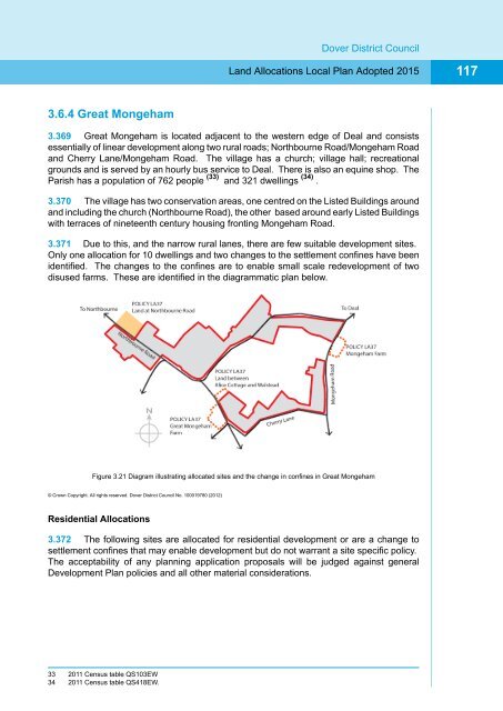 Appendix 1 Land Allocations Local Plan