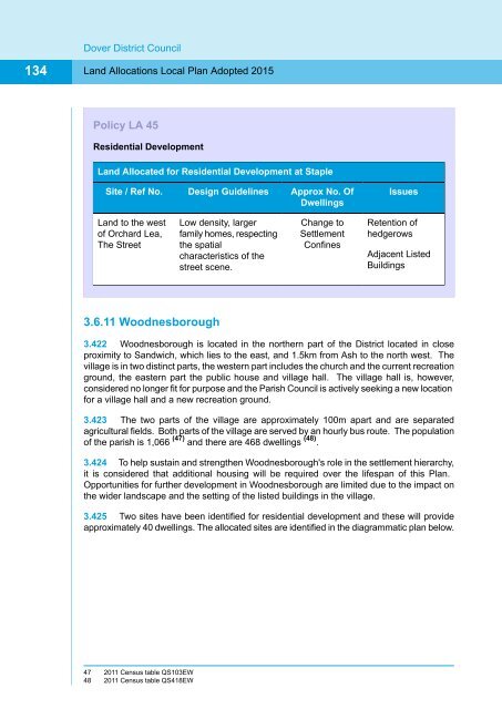 Appendix 1 Land Allocations Local Plan