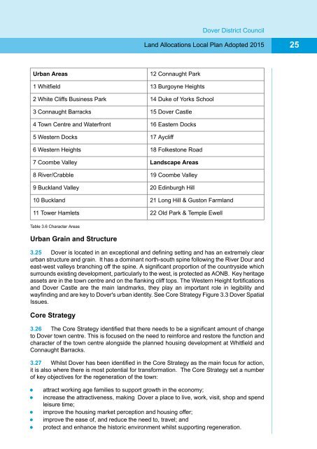 Appendix 1 Land Allocations Local Plan