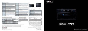 Descarga PDF Ficha Técnica - Fujifilm España