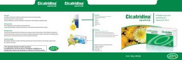 Broshure Cicatridina SRB - Werner Pharma