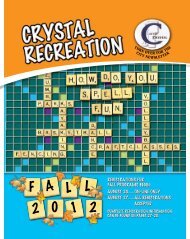 Recreation Brochure - City of Crystal