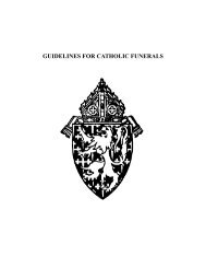 to view the Guidelines for Catholic Funerals (PDF)