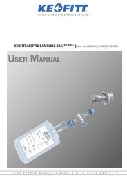 Keofitt Aseptic Sampling Bag