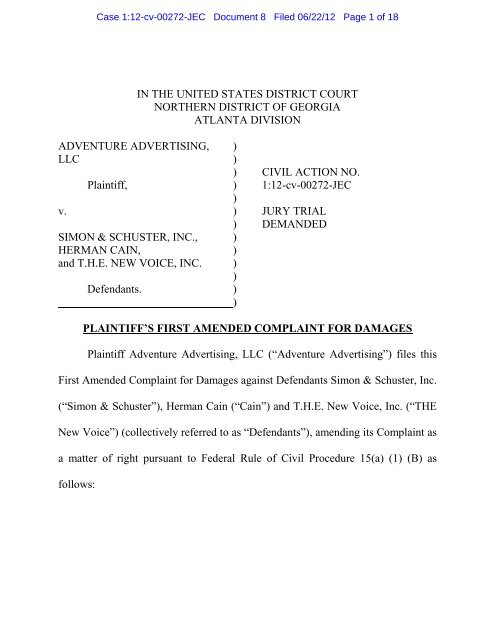 Amended Complaint Nppa Blogs