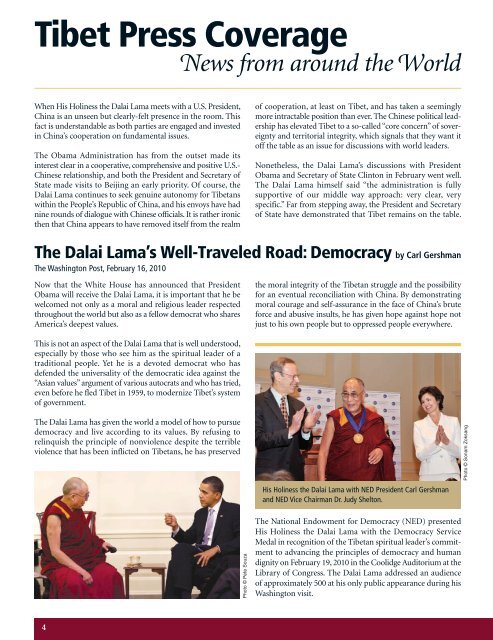 Download the full edition - International Campaign for Tibet