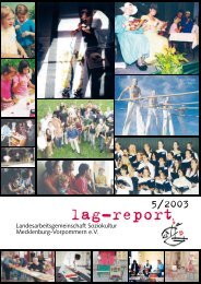 Download lag-report 05 (2003) - Landesarbeitsgemeinschaft ...