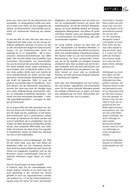 Download lag-report 05 (2003) - Landesarbeitsgemeinschaft ...