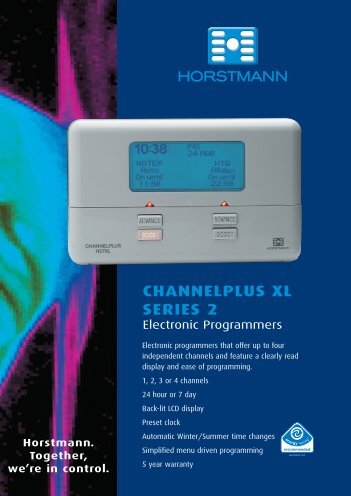 CHANNELPLUS XL SERIES 2 - Horstmann