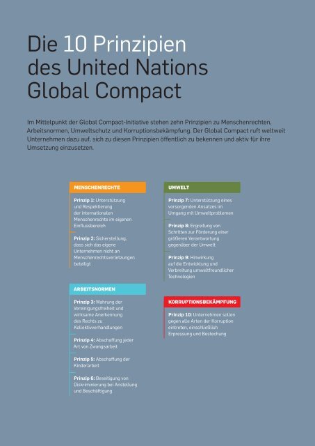 CSR & Compliance - Themenschwerpunkt im Jahrbuch Global Compact Deutschland 2014