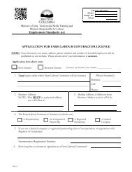 Fill and Print PDF version - Jobs, Tourism and Skills Training