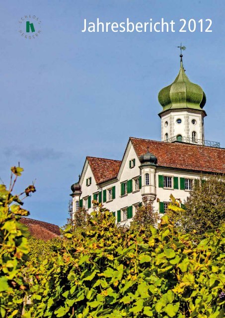 GeschÃ¤ftsbericht 2012 - Schloss Herdern