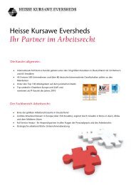 Dr. Susanne Giesecke - Heisse Kursawe Eversheds