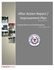 After Action Report / Improvement Plan - Tioga County