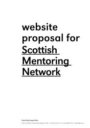 David Kelly Design Office - Scottish Mentoring Network