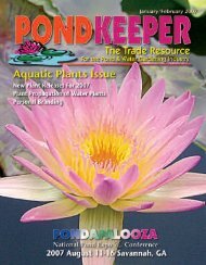 PondKeeper Summer 06 - Pond Trade Magazine