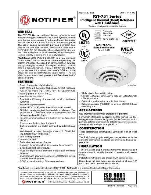 Fst 751 Series Vipond Systems Group