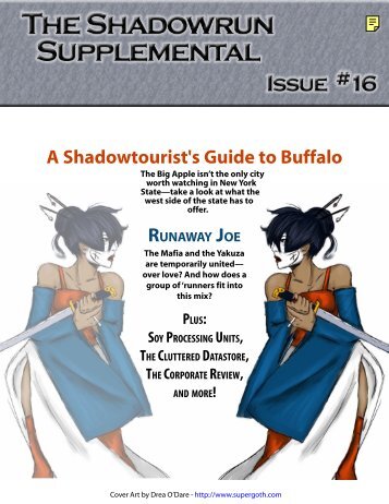 The Shadowrun Supplemental #16.pdf - Shadowrun.us