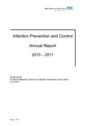 Infection Prevention and Control Annual Report - Northumbria NHS ...