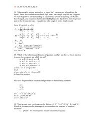 15: 36, 37, 45, 48, 55, 58, 62, 81 1 36. When metallic sodium is ...