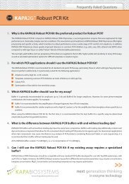 KAPA2G Robust PCR Kit