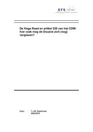De Hoge Raad en artikel 220 van het CDW - Europese Fiscale Studies