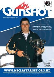 November-December 2009 - New Zealand Clay Target Association