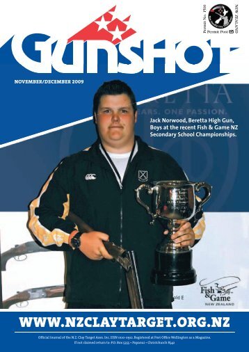 November-December 2009 - New Zealand Clay Target Association