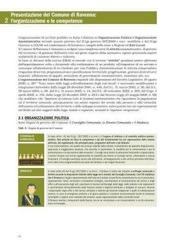 l'organizzazione e le competenze - Comune di Ravenna