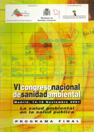 VI Congreso Nacional de Sanidad Ambiental