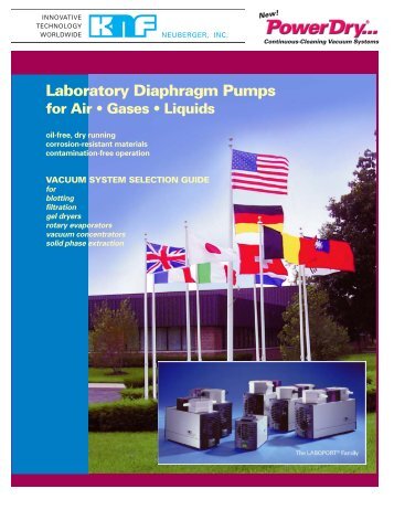 KNF Lab Pumps broch web pdf - Zycon