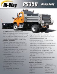 Brochure - Highway Equipment Company