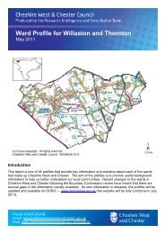 Willaston and Thornton Ward Profile - West Cheshire Together