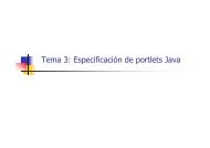 Tema 3: EspecificaciÃ³n de portlets Java