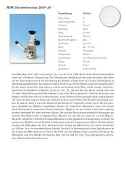 PEAK Standmikroskop 2054-CIL-60
