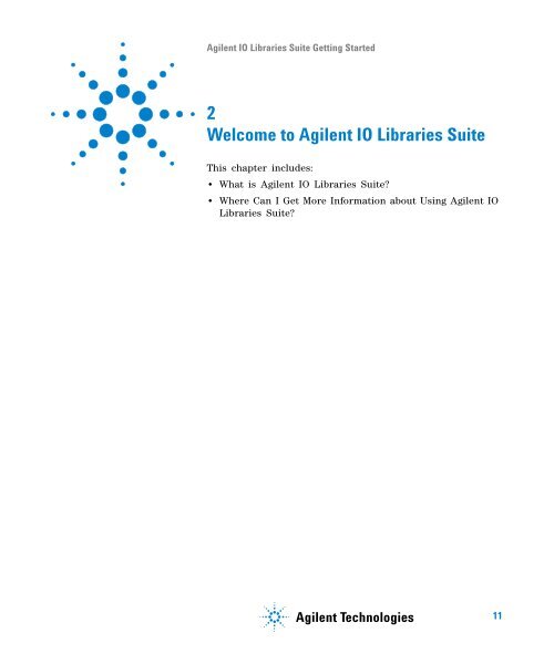 Agilent IO Libraries Suite Getting Started - H TEST a.s.