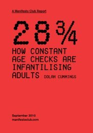 How Constant Age Checks Are Infantilising Adults ... - Manifesto Club