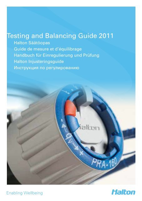Testing and Balancing Guide 2011 - Halton