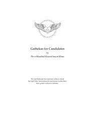 Gathekas for Candidates - Murshid Sam's Living Stream