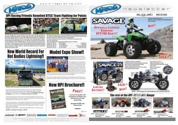 New HPI Brochure!! New World Record For Hot ... - HPI Racing UK