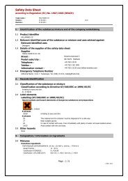 Safety Data Sheet - Hellma Analytics