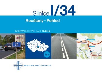 Silnice I/34 RouÅ¡tanyâPohled - ÅeditelstvÃ­ silnic a dÃ¡lnic